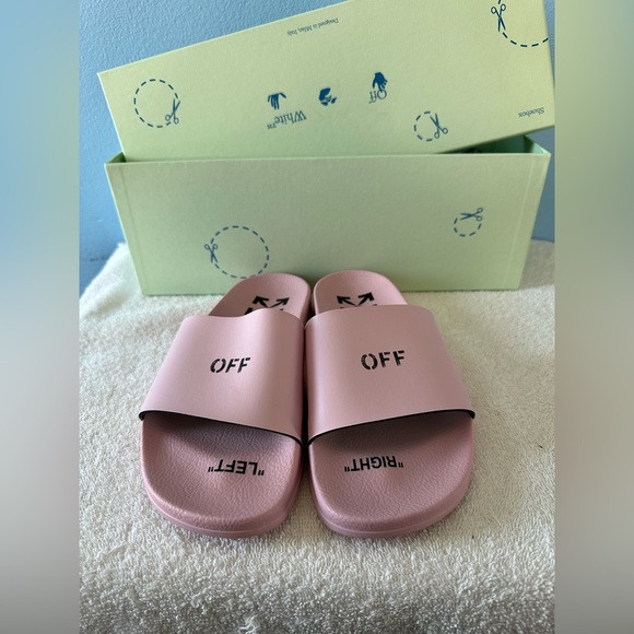 Off White Slides - Picture 3 of 6